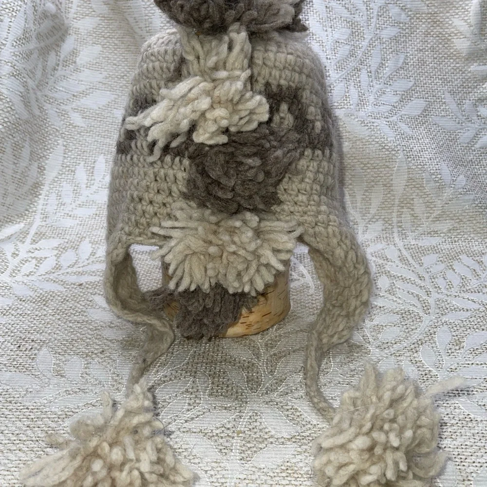💕Bundle 3 for $20 Handmade Cozy Knit Pom-Pom Mohawk Ski Snow Winter Hat